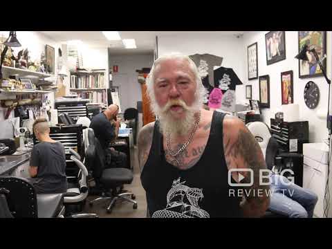 Tony Cohen from the world famous Illustrated Man Tattoo Studio