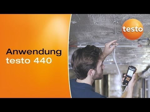 Testo 440 delta P  Strömungs-KombiSet 2 mit Bluetooth