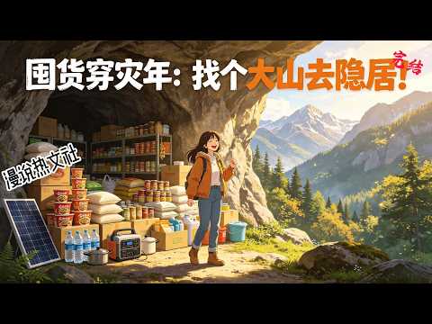 完结《囤货穿灾年：找个大山去隐居！》不是公主，没有王府，她竟然穿到了灾年！路上全是逃荒人，好在她有空间囤货别人啃干饼，她不得加入逃荒大军，却碰上了前来寻找她的家人&hellip;&hellip;#逃荒#种田#古代言情
