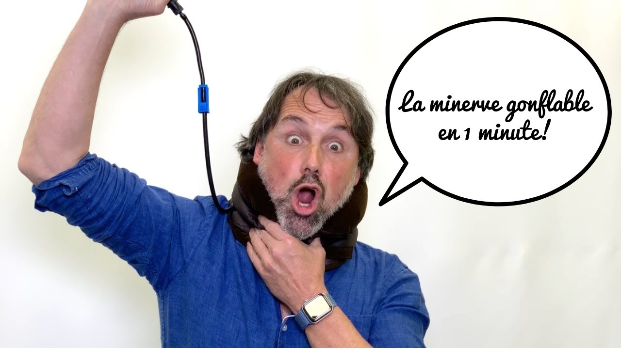 On a testé pour vous la minerve gonflable en 1 minute !