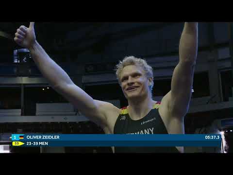 2023 World Rowing Indoor Championships presented by Concept 2 - Men 23-39 2000m highlights