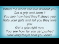 Rollins Band - Grip Lyrics