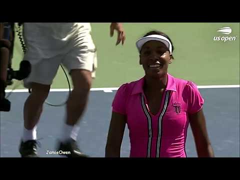 Venus Williams vs Bethanie Mattek-Sands 2009 US Open R2 Highlights