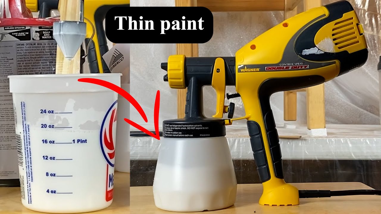 How to Thin Paint for Paint Sprayer