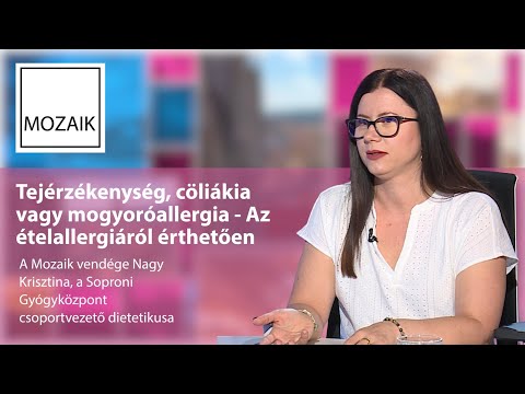 Mozaik – Az ételallergiáról érthetően – vendég: Nagy Krisztina