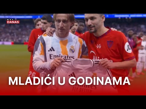 Pokleknuo je i dugovječni Navas, a Luka mu je dao i dres | RTL Danas