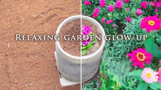 1 Hour Garden Relaxation Transformation | From Concrete to Evergreen Sanctuary