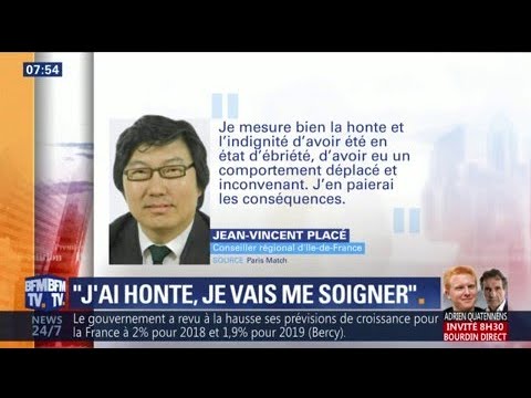 "J’ai honte, je vais me soigner." Jean-Vincent Placé fait son mea culpa après sa garde à vue