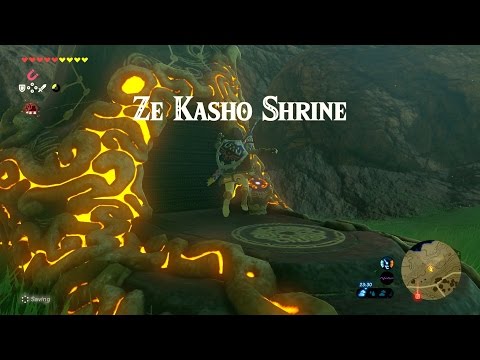 Zelda: BOTW - 24/120 (Ze Kasho Shrine) Eldin Tower Region