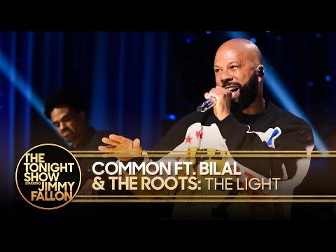 Common ft. Bilal & The Roots: The Light | The Tonight Show Starring Jimmy Fallon