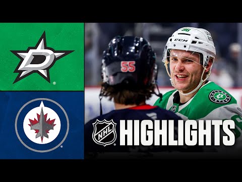 Stars vs. Jets | NHL Highlights | December 09, 2025