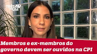 Amanda Klein: CPI da Covid-19 é pautada pelos fatos