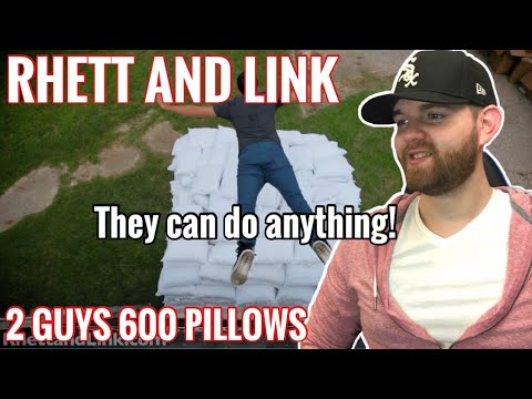 [Industry Ghostwriter] Reacts to: 2 Guys 600 Pillows (Backwards) - Rhett & Link- REACTION