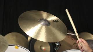 Video thumbnail for Sabian 21" AAX Thin Ride - 2362g by The Drum Shop - Portland, Maine