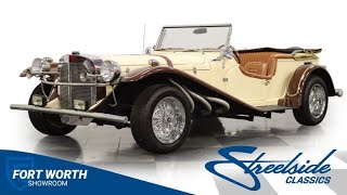 Video Thumbnail for 1929 Mercedes-Benz SSK