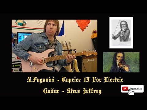 Paganini - Caprice 19 For Electric Guitar!!