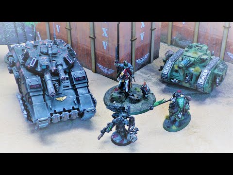 Warhammer 40k - Battlereport 539 - Iron Hands vs. Astra Militarum (DE)