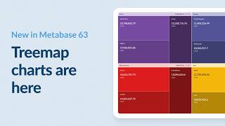 What is new in Metabase 63: Treemap charts are here