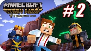 MINECRAFT STORY MODE - Episodio 7 - Acceso Denegado - Parte 2/4 - Salto de fe