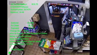 Dunkin' Donuts - NCR POS Text Overlay/Inserter on IP Camera, NVR, DVR/XVR