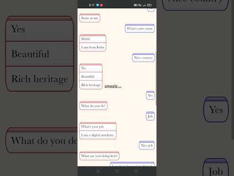 Indian Omegle Text Part -2 |Wait for the end😂😂