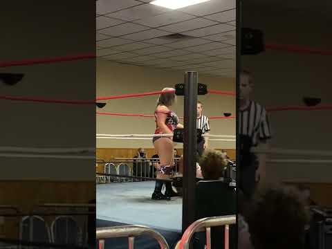 Davienne tries to break Little Mean Kathleen’s back #wrestling #shorts