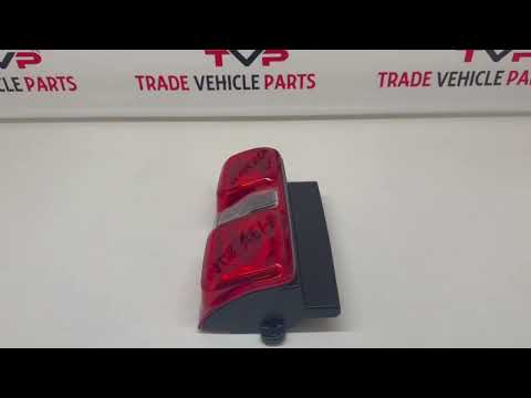 For Vauxhall Vivaro 2019-2023 Rear Light Tail Back Lamp Passenger Side video