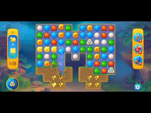 Fishdom Level 27 Gameplay Walkthrough