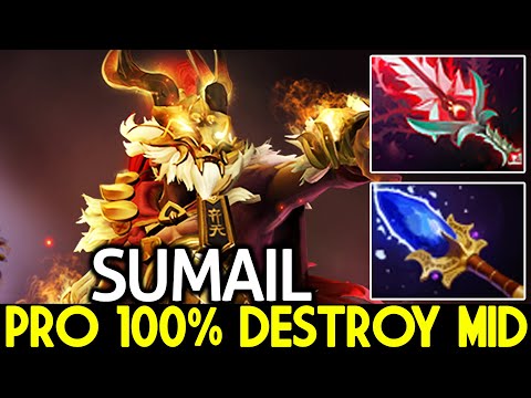 SUMAIL [Monkey King] Made This hero Look Imba 100% Destroy Mid Dota 2