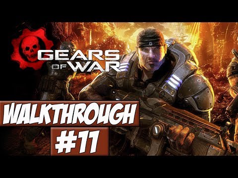 Gears Of War - Walkthrough Ep.11 w/Angel - Mine Cart!