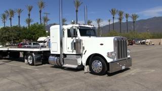 Miller Trucking's Super Clean Peterbilt 389 And Hay Doubles Arriving At TFK 2014
