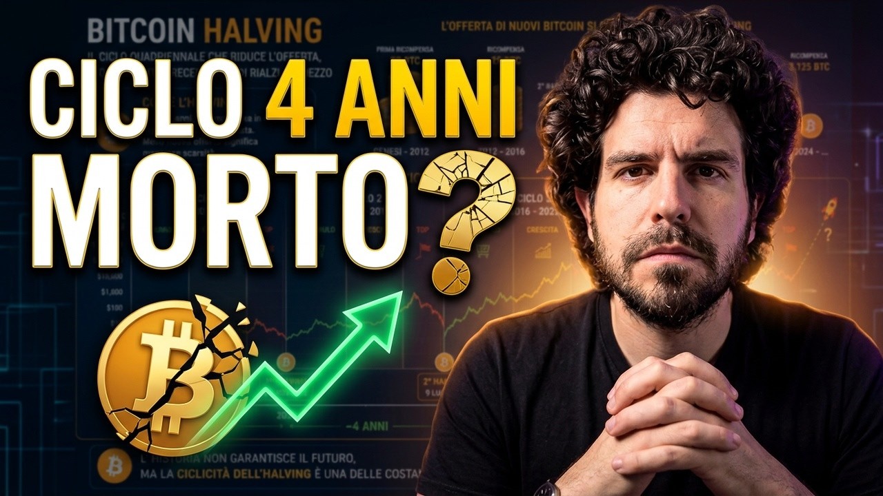 Il ciclo di 4 anni di Bitcoin è morto? Cosa lo muove davvero adesso