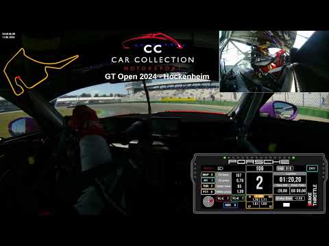 GT Open 2024 Hockenheim Porsche 992 GT3R Onboard