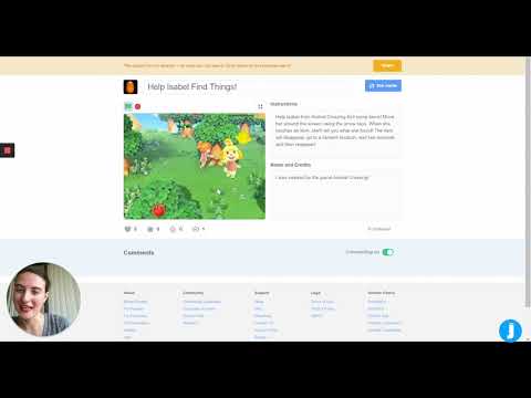 Scratch Coding Project - Help Isabelle Find Things, Game Demo (Pt. 1)