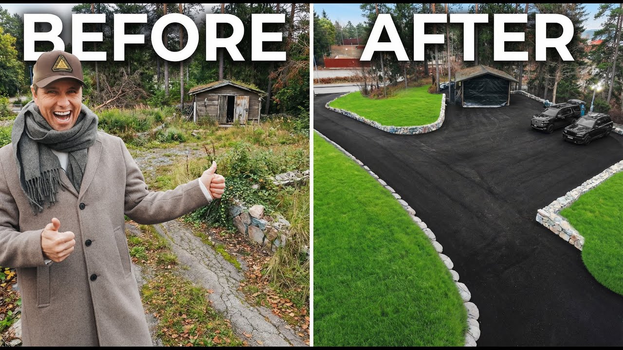 HOW TO TRANSFORM YOUR DRIVEWAY! (FULL COST BREAKDOWN) | VLOG 1123