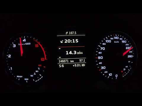 0-TOP SPEED 2016 AUDI A3 2.0 TDI S-Tronic 110 KW (150 PS)