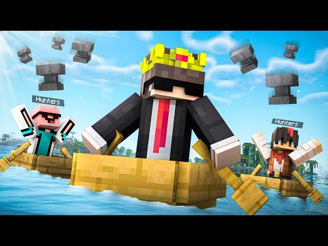 I Escaped Hunters Using SATISFYING TRAPS in Minecraft!