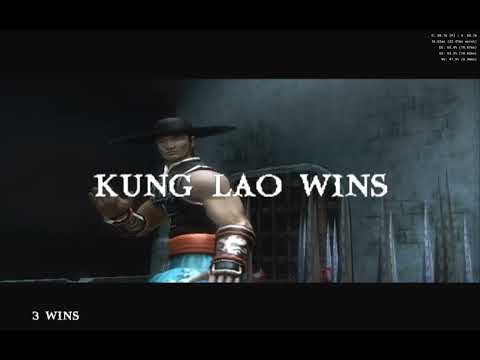 Versus Mode - Kung Lao vs Liu Kang - Mortal Kombat Shaolin Monks Gameplay matches