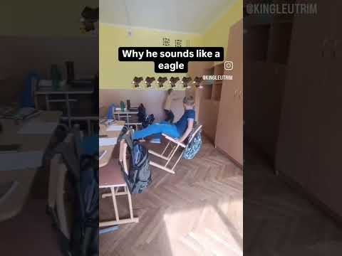 Why bro sounds like a eagle🦅🦅🦅🦅