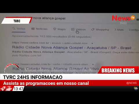 TVRADIO CIDADE NOVA ALIANÇA GOSPEL
