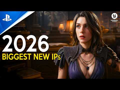 TOP 35 BIGGEST NEW IP Games with NEXT GEN GRAPHICS coming in 2025 and 2026