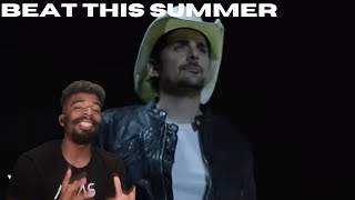 Brad Paisley - Beat This Summer (Country Reaction!!)