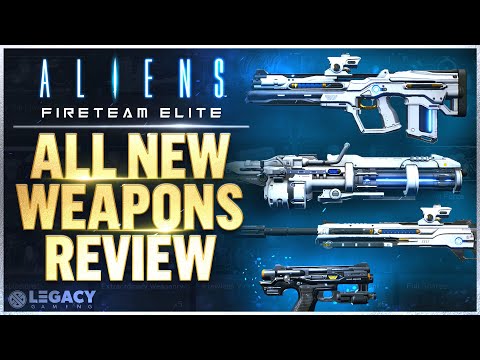 Aliens Fireteam Elite - New Weapons Review & Attachment Guide (Season 1)