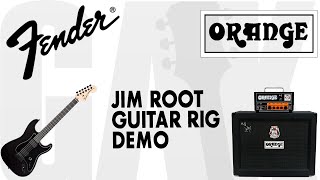 Video thumbnail for Fender Jim Root Stratocaster and Orange Signature Jim Root Stack by GAK
