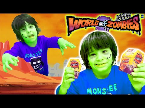 Los ZOMBIES llegan a NUESTRA CASA!! World of Zombies con Dani y Evan
