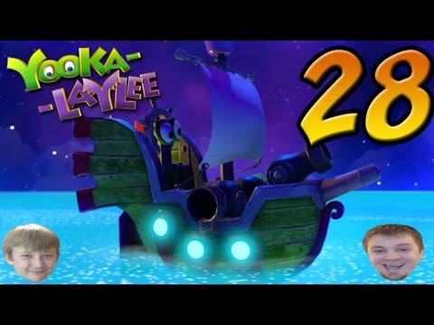 Yooka-Laylee Gameplay Walkthrough - PART 28 - Transformed Into A Space Ship!