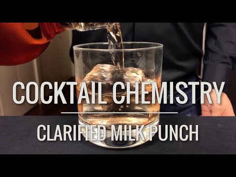 Advanced Techniques - Clarified Milk Punch