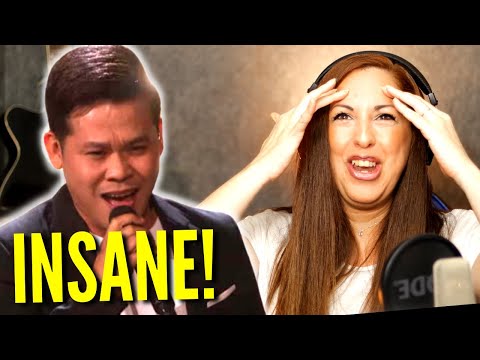 MARCELITO POMOY | TIME TO SAY GOODBYE | Vocal coach Reaction & Analysis