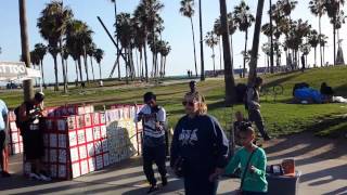 Drake, Violin, Venice Beach, Street performer