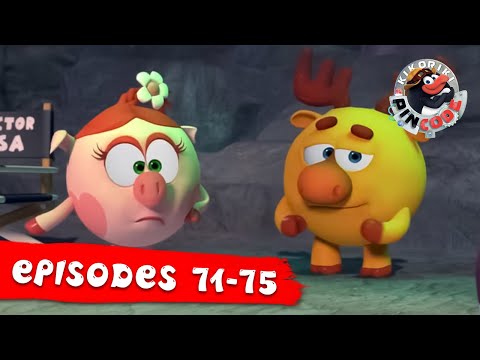PinCode | Full Episodes collection (Episodes 71-75) | Cartoons for Kids